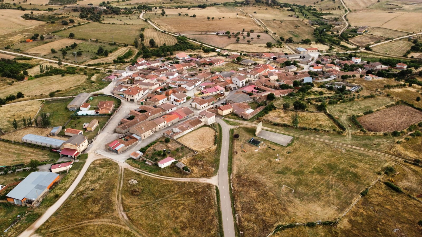 Vista panorámica de Tamame de Sayago