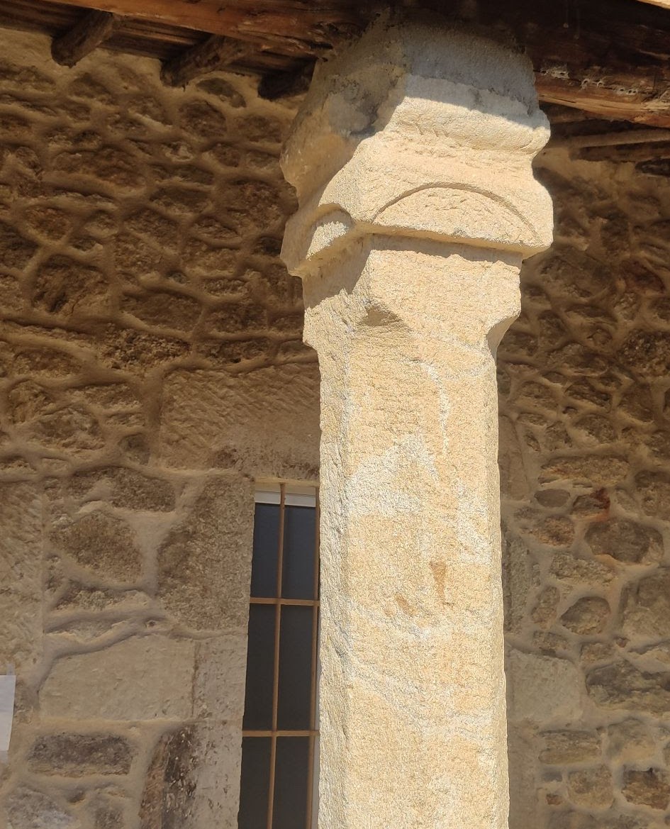 Columnas del soportal